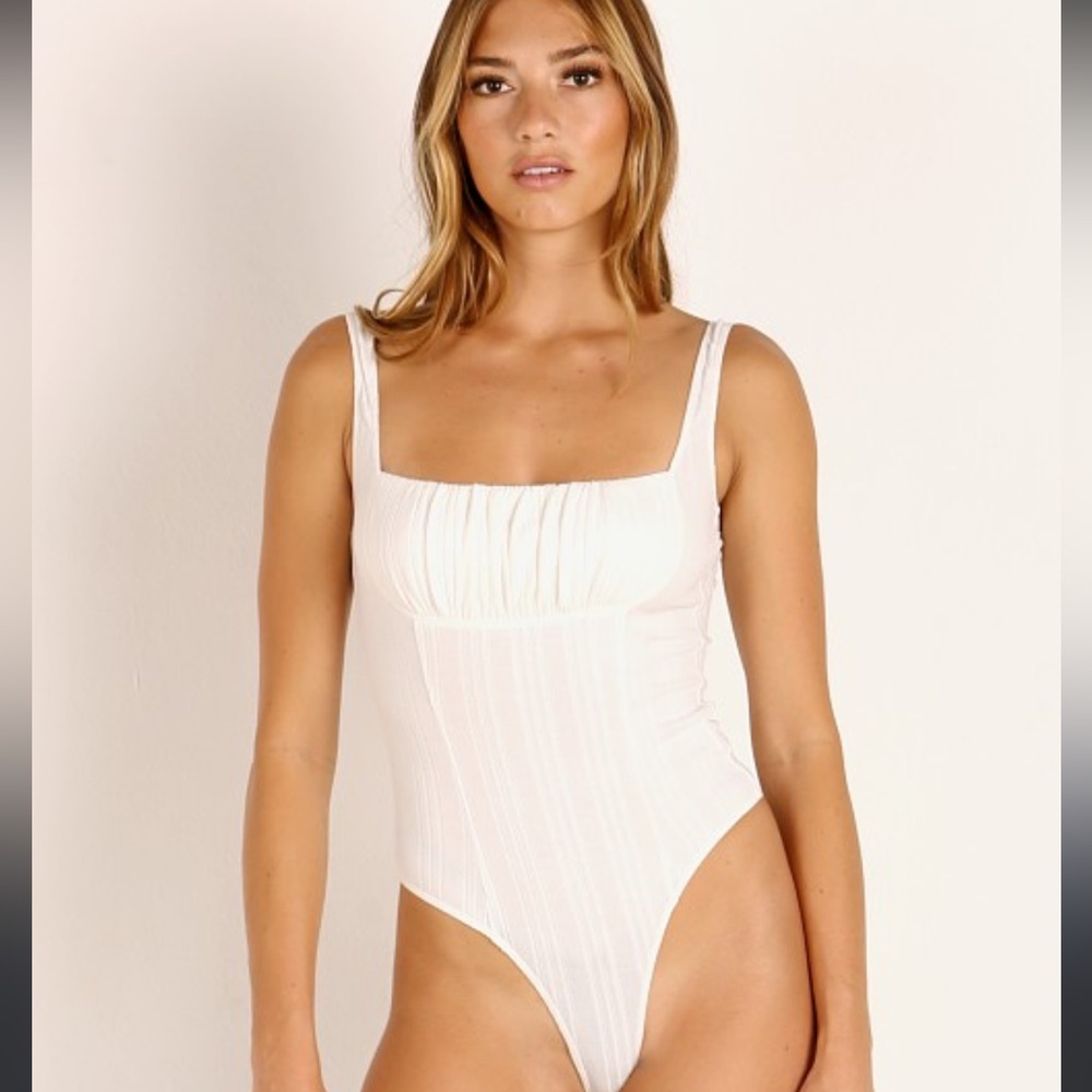 Princess Polly white bodysuit